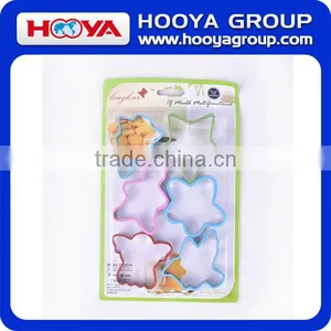 Comfort Soft Grip Cookie Cutters Set of 5 Ginger Bread Man Cookie Cutters Heart Cookie Cutters Star Cookie Cutters thumbnail-2