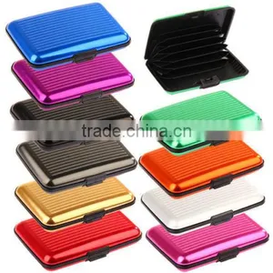 2016 New Aluminum Metal Wallet Case Credit Card ID Holder thumbnail-3