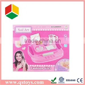 Fashion Girl Beauty Make up Set Toy in Handle Box thumbnail-1