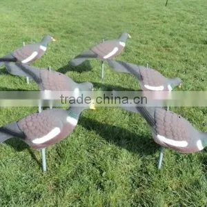 PIGEON DECOY BIRD PAINTED SHELL HIGH QUALITY thumbnail-2