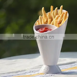 2017 Kitchen Accessory Plastic Salad Bowl Dipping Cone thumbnail-5