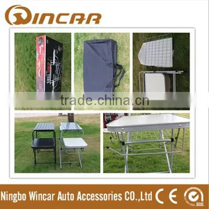 Portable Grill BBQ Table Baoli Boards Camping Table From Ningbo Wincar thumbnail-1