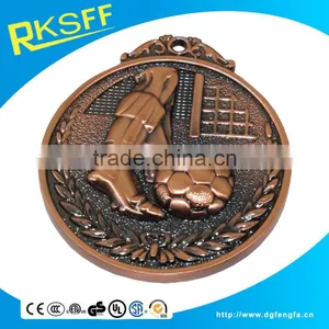 Exquisite Antique Promotion Product Medal For Football Match Sports thumbnail-6