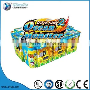 Arcade Coin Operated Jellyfish Fish Hunter Fishing Ocean Monster Fishing Hunter Tickets Printer Fishing Game Machine for Sale thumbnail-1