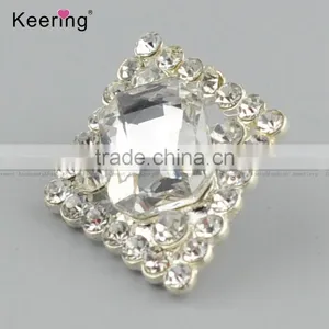 Hotsale Newest Design Rhombus Full Rhinestone Royal Button Pins WBK-1470 thumbnail-3