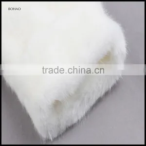Wholesale Luxurious Long White Fox Fur Coat With Diamond Collar And Seven Sleeve thumbnail-6