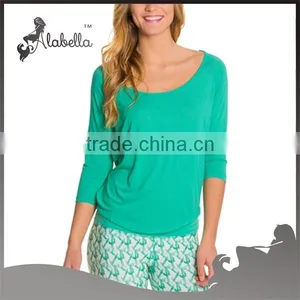 Long Sleeve Yoga Shirts For Women Fitness Yoga Clothing thumbnail-1