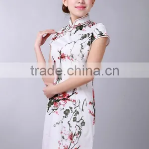 Cheongsam Cotton Dress thumbnail-1