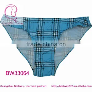 Guangzhou Bestway Supply Fashion Costume Plaid Panties thumbnail-1