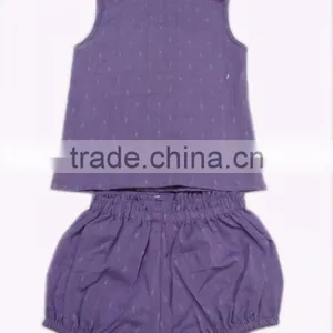 Sleevless Back Open Jhabla With Bloomer thumbnail-1