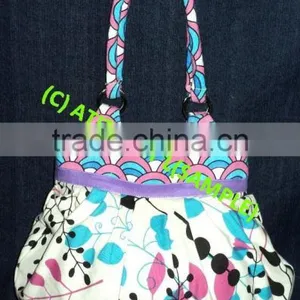 COTTON CANVAS HANDBAGS thumbnail-1