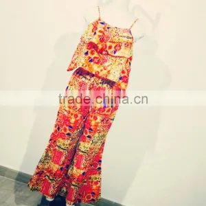 VIBRANT AND COLORFUL CROP TOP PALAZZO PANT COMBOS thumbnail-2