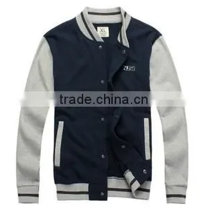 2015 Hotting Selling Custom Wholesale Zipper High Quality Stand Collar Fleece Jacket thumbnail-1