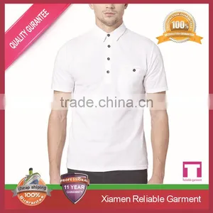 Men's Bodybuilding Soft Cottonpolo T-shirt Wholesale OEM Supplier in China thumbnail-5