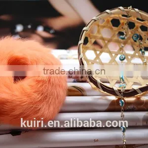 Plastic Lady Hair Accessories Rex Rabbit Fur Hair Band Made in China thumbnail-3