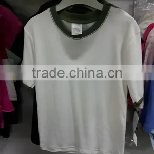 2016 Chinese Manufacture Garment Factory Customized Women Casual Blank t -shirt thumbnail-1