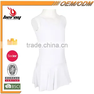 Pretty Baby Girl 100% Cotton White Princess Dress for Summer thumbnail-1