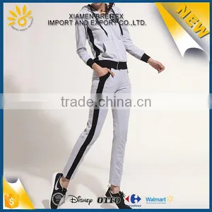 Best Selling Custom Stylish Polyester Sport Women Tracksuit thumbnail-3