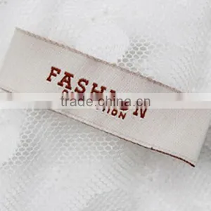 Free Logo Cotton/polyester Yarns Custom Fabric Label thumbnail-6