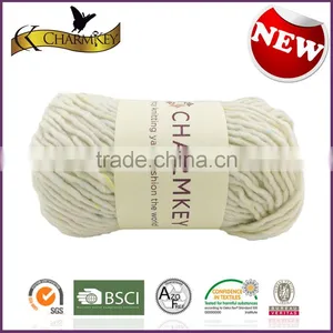 Charmkey New Fashion Hand Knitting Yarn Polyester Acrylic Blend Yarn Melange Dot Roving Yarn thumbnail-3