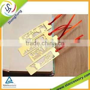 2015 New China Style and Cute Metal Bookmark Hot Selling With Many Different Material thumbnail-2