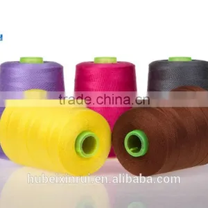 Dyed Fishing Weaving Polyester Spun Yarn 20s2 40s/2 5000yards thumbnail-3