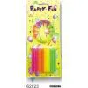 Birthday Candles, 24 Neon Candles+12 Neon Holders, Asst. Color thumbnail-1