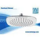 White Thunderhead Square Shower Head Rain 8 Inch , Rainfall Showerhead thumbnail-1