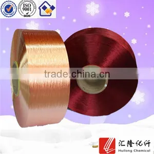 Stock Lot of Polyester Fdy 300d/96f Dope Dyed Filament Yarn thumbnail-1