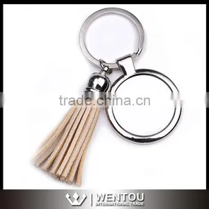 Personized Leather Tassel Keychain thumbnail-5