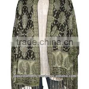 Pashmian Fabric Stole, Dupatta,Shawl thumbnail-1