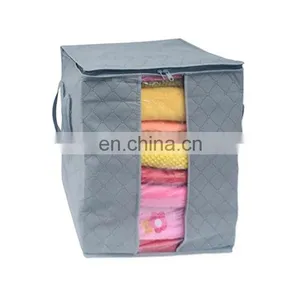 Large Clothes Bedding Duvet Zipped Pillows Non Woven Storage Bag Box thumbnail-4