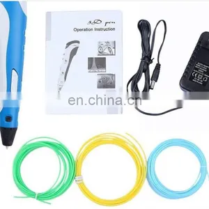 3D Printing Pen With Free Filament Best For Children Education Toy Christmas Birthday Gift Drawing Design Prin Pen thumbnail-4