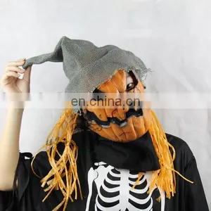 Latex Pumpkin Party Halloween Mask thumbnail-2