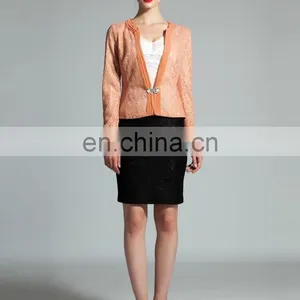 New Long Sleeve Women's Coat Han Edition Small Suit OL Commuter Cultivate One's Morality Wear Jackets thumbnail-5