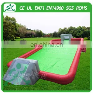 2015 Excellent Design Inflatable Football Pitch, Portable Football Field, Inflatable Football Arena thumbnail-1