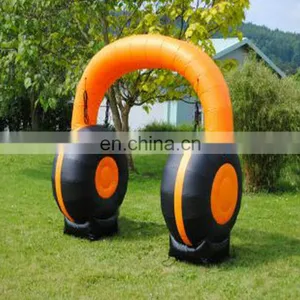 Giant Inflatable Figure Headphones for Advertising Decoration thumbnail-1