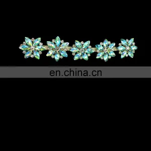 Bling Bling Decorative Rhinestone Lace Trim/pearl and Rhinestone Trimmings MCT-0015 thumbnail-1