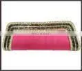 SF-C283 Hot Pink Silk Beaded Clutch Bag thumbnail-1