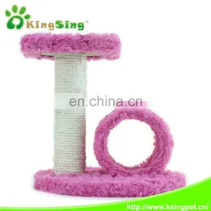 Lovable Bear Double Climb Frame, A Good Place for Cats Kitty to Hide and Play thumbnail-1