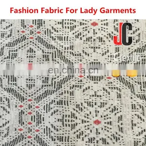B2794 JC ShaoxingT/R Span Lurex Knit Jacquard Fabric Polyester Elastane Fabric thumbnail-5