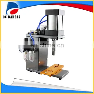 2017 New Design Round Semi-auto Badge Machine Maker DCMA-012 thumbnail-2