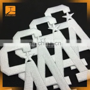 Iron on Custom Brand Name Letter 3d Embroidery Patches thumbnail-3