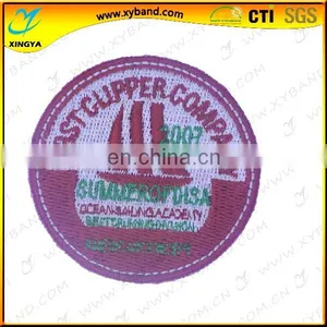 Sail Shape Woven Round Patches thumbnail-1