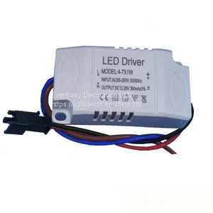 Wide Voltage LED Power Supply LED Light Power 4W5W6W7W LED Blub Driver thumbnail-1