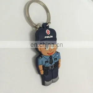Custom Flexible Soft PVC Keychain Custom Promotional Gift Keychain as Rubber Key Chain/plastic Key Chain thumbnail-3