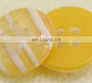 Factory Custom Service Plastic Buttons 4 Holes Full Shiny Luster Shirt Resin Button Sewing Accessories thumbnail-3