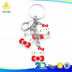 Factory Price Lovely Custom Cartoon Hard PVC Keychain thumbnail-1