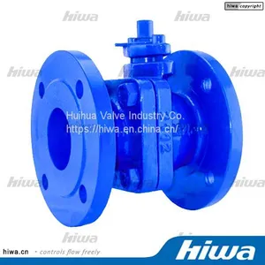 DIN3357 Reduced Bore Cast Iron Ball Valve thumbnail-1
