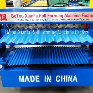 Turkey Type Roof Use And Steel Type Tile Roll Forming Machine thumbnail-3